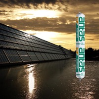 Module photovoltaïque Antas 179W, assemblage de panneaux solaires, cadre en verre, étanchéité, installation sur toit, mastic silicone résistant aux intempéries