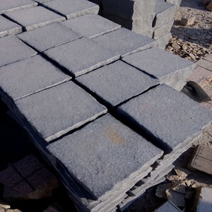 Dalles de <span class=keywords><strong>granit</strong></span> basalte noir naturel de Mongolie G370, style de conception moderne, cube de 10x10x10, surface polie - Product Image 5