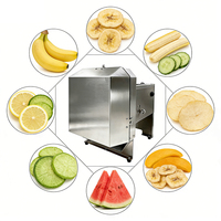 Commerciële bananen snijmachine 130 tpm 775 motor CE gekeurd voor Europese restaurants 220V 96W Groenten Eenvoudig te bedienen