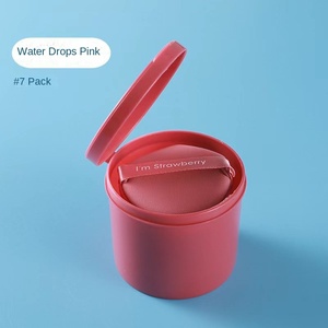 Ananas <span class=keywords><strong>Tarte</strong></span> Imprimé Hydrophile Lavable <span class=keywords><strong>Maquillage</strong></span> Éponge Bouffée Coussin D'air Délicat Ne Pas Manger Lâche Démon Fond De Teint Liquide Sec - Product Image 5