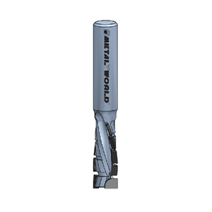 Brocas de enrutador DP Premium italiano, cuerpo de acero con alta resistencia mecánica, ejecutadas con dos principios de corte en espiral - Product Image 1
