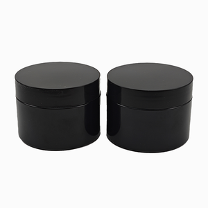 Tùy Chỉnh 10G 20G 30G 50G 100G Thủy Tinh Rỗng Cơ Thể Màu Đen Chà Bơ Mặt Kem <span class=keywords><strong>Container</strong></span> Mỹ Phẩm Lọ Thủy Tinh Với Nắp - Product Image 1