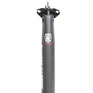 <span class=keywords><strong>Tija</strong></span> de sillín de fibra de <span class=keywords><strong>carbono</strong></span> para bicicleta de montaña o de carretera, poste de asiento ligero de 27,2/30,8/31,6mm, mate/brillante, 3k, tube350/400mm - Product Image 3