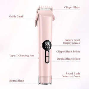 <span class=keywords><strong>Rasoir</strong></span> électrique pour femmes XBH, IPX7, sans douleur, pour l'épilation du corps, à deux lames vibrantes, pour les jambes, les aisselles, la zone du bikini - Utilisation domestique - Product Image 4
