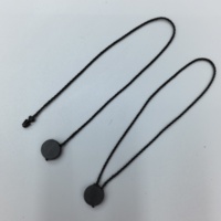 Étiquette personnalisée avec logo de marque, cordon en papier pour tablette, chaussures et vêtements, avec boucle de verrouillage facile
