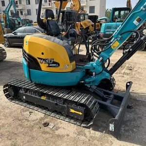 Excavadora pequeña sin cola Kubota U30 de tres toneladas, de segunda mano, muy vendida, con motor japonés original D1703, equipo de excavación hidráulico. - Product Image 1