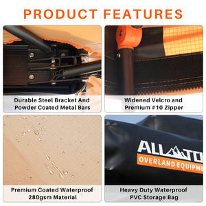 <span class=keywords><strong>Kit</strong></span> de montage universel pour véhicule tout-terrain 4x4 inclus, auvent de voiture latéral, auvent de voiture 270 degrés pour le soleil/la pluie/la neige - Product Image 6