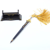 Jeu tout métal Périphériques Anime Modèle d'arme froide Décoration artisanale Jouets de collection pour garçons