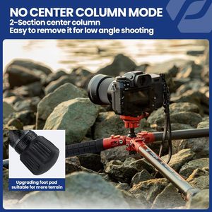 Siêu Ánh Sáng Xách Tay Du Lịch Chuyên Nghiệp Sợi Carbon <span class=keywords><strong>Tripod</strong></span> Cho Máy Ảnh Dslr 62 Inch Trọng Lượng Nhẹ Du Lịch Máy Ảnh <span class=keywords><strong>Tripod</strong></span> - Product Image 6