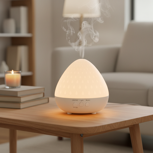 เครื่องกระจายกลิ่นอโรมาอัลตราโซนิกแบบพกพา พร้อมไฟ LED อัจฉริยะ สำหรับน้ำมันหอมระเหย ใช้ได้กับเดสก์ท็อป - Product Image 6