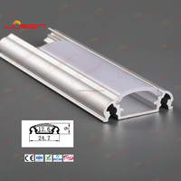 Offre Spéciale LS-084 barre Led Profil Canal 9mm Hauteur Aluminium Extrusion Profil Cabinet Lumière Canal Led Aluminium Profil