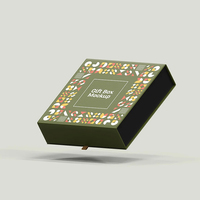 Maßgefertigte Luxus-Schokoladengeschenkbox mit Magnetverschluss und Trennwänden für Nüsse, Kerne und Premium-Süßigkeiten