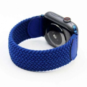 Elastico Riciclato Filato Intrecciato Silicone Fili di Cuoio di <span class=keywords><strong>Apple</strong></span> <span class=keywords><strong>Watch</strong></span> Band Strap Serie 4 5 6 <span class=keywords><strong>SE</strong></span> - Product Image 5