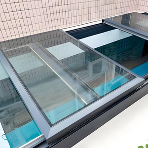 Tettuccio Apribile Elettrico, Tetto Intelligente Elettrico Inclinabile e Piatto, Finestra Scorrevole Manuale Push-Pull - Product Image 1