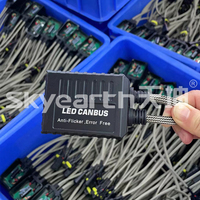 Décodeur canbus de phare à LED amélioré, code sans erreur du conducteur H4 H13 H15 9004 9007 décodeur canbus à LED adapté à la plupart des modèles de voitures