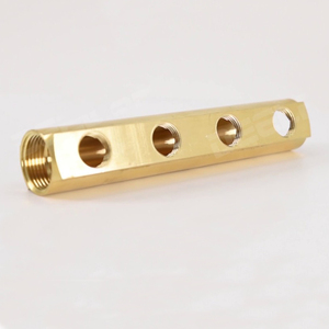 Tùy chỉnh CNC máy tiện gia công dịch vụ phụ tùng ô tô cách hiệu suất động cơ Brass xả đa dạng khối - Product Image 3