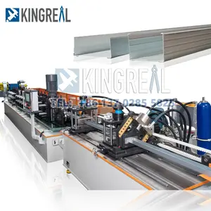 Metal Drywall Studs Track Roll Forming Machine Light Gauge Steel Stud Machine Light Keel Steel Purlin Forming Machine CE