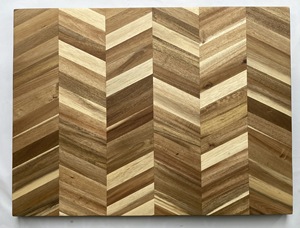 Acacia Herring Bone Rect 24x18x1.5 inch Natural Color Modern Design Brushed <b>Engineered</b> Wood <b>Flooring</b> for Indoor for Living Room - Product Image 1