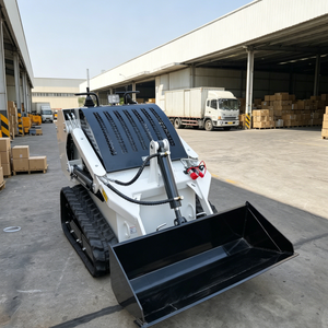 Mini-chargeuse compacte puissante, fabrication chinoise, polyvalente, expédition mondiale, dotée d'un moteur et d'une pompe de pointe - Product Image 6