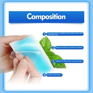 天然ハイドロゲル熱冷却ゲルパッチ筋肉痛軽減ハイドロゲル解熱冷却 - Product Image 5