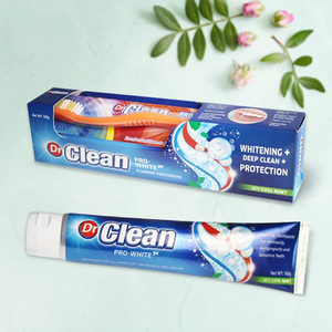 Dành Cho Người Lớn Kem Đánh Răng Băng Mát Bạc Hà Fluor Tự Nhiên Răng Làm Trắng Hữu Cơ Kem Đánh Răng Với Bàn Chải Đánh Răng - Product Image 2