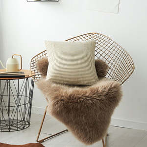 Stile conciso <span class=keywords><strong>Cuscino</strong></span> Della Copertura, Solido 45*45 di <span class=keywords><strong>Velluto</strong></span> A Coste <span class=keywords><strong>Cuscino</strong></span> Della Copertura Della Cassa del <span class=keywords><strong>Cuscino</strong></span> di Tiro Cove r$ - Product Image 5