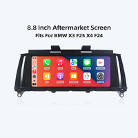 8,8 Zoll Original Autostil IPS Android 14 Touchscreen Multimedia für BMW X3 F25 X4 F26 2011-2018 CIC NBT EVO mit Carplay-Unterstützung