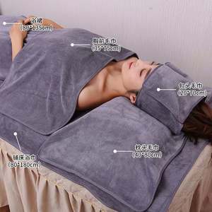 Wholesale Custom <b>Towel</b> Facial Bath Spa Wrap Dress <b>Towel</b> Microfiber Body Wrap <b>Towels</b> for Beauty Salon Massage - Product Image 3