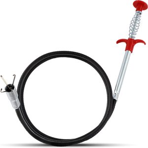 Fregadero de drenaje multifuncional, limpiador de fontanería, recogedor de garra de limpieza de serpiente, herramienta para desagües - Product Image 1