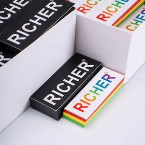 Multi-color Smoking Set <b>Rolling</b> Paper with Filter Tips Zinc Alloy Grinder Metal Tray Gift <b>Box</b> Smoking Accessories - Product Image 3