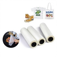 HyperTransprint 30cm A3 DTF Gang Sheet, Película PET de Doble Cara, Papel de Transferencia Térmica de Despegue Instantáneo, Negro, para Ropa, Digital