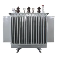 Transformator AC Standar Tinggi 34,5 Kv 0.415 Kv 450kva 6/0, 4Kv Transformator Benam Minyak Fase Tunggal
