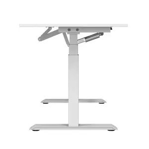 Electric Sit Stand Desk Home Office Lift Standing Computer Table Desk Electric Dual Motor Height Adjustable Sit Stand Tilting Drawing Desk