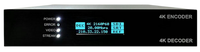 Encodeur 4K 60fps H.265 avec streaming RTMP, enregistreur vidéo IP 12G-SDI