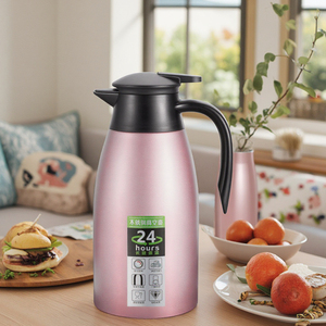 Termos clásicos de 2 litros, <span class=keywords><strong>termo</strong></span> al vacío, botella aislada, <span class=keywords><strong>termo</strong></span> para café y té, juego de regalo, botella de agua de acero inoxidable - Product Image 6