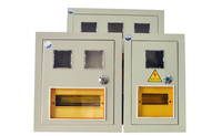 Boîte de compteur électrique d'extérieur Carte de distribution multi-portes avec protection IP54 en acier inoxydable et ABS