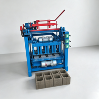 Machine à fabriquer des briques au Rwanda avec un design compact, avantageuse pour la fabrication locale de briques