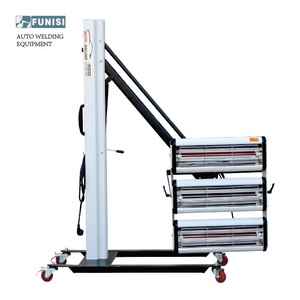 Equipo de cuidado de coche FUNISI, lámpara de curado, luz de calefacción, 110V/220V, lámpara infrarroja de onda corta, lámparas de secador de pintura para carrocería de coche F3A
