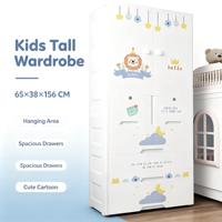 Armoire en plastique pour bébé, 5 tiroirs, petite armoire, armoire bébé, rangement pour jouets, vêtements, articles divers, organisateur de rangement