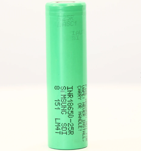 真新しいICR 18650 25R <span class=keywords><strong>3.7V</strong></span> 2500mAhディープサイクル20A放電円筒形フラットトップバッテリー円筒形リチウムイオンバッテリー - Product Image 4