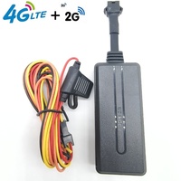 Rastreador GPS para Vehículos en Tiempo Real, Mini Rastreador GPS para Automóviles, Control Remoto, Función Impermeable, Red 2G, Posicionamiento Glonass, 1 Año
