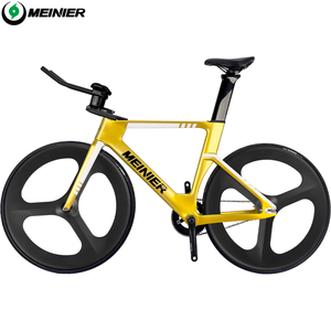 Cadre de vélo de course en carbone 700c à 3 rayons pour piste et triathlon, vélo de route monovitesse MEINIER-TR645 - Product Image 2