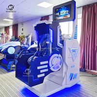 Simulateur VR 9D à 360 degrés, prix d'usine, fauteuil de mouvement VR, manèges VR, simulation de vol