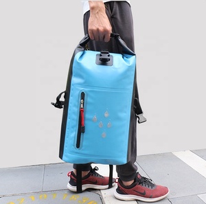 <span class=keywords><strong>35</strong></span> <span class=keywords><strong>L</strong></span> Custom 500D PVC Outdoor Dry Bag <span class=keywords><strong>Sac</strong></span> à <span class=keywords><strong>dos</strong></span> étanche pour la randonnée et le voyage avec couvercle enroulable Camping Tarpaulin Pack & Pouches - Product Image 2