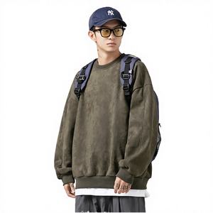 Sweat-shirts et sweats à capuche pour hommes à col rond surdimensionné, nouvelle conception, manches longues, imprimé, tricoté, printemps, écologique, hip-hop, décontracté - Product Image 4