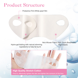 Maschera per il sollevamento della linea V riutilizzabile, cinturino per il mento, cintura per il viso, sollevare e stringere il viso per prevenire il cedimento - Product Image 6