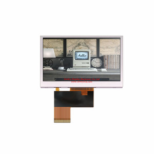 Paralel RGB 40pin FPC 4.3 inci layar <span class=keywords><strong>LCD</strong></span> 480*272 Panel TFT untuk mengganti layar industri AT043TN25 - Product Image 1