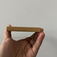 Brosse de nettoyage de plaque de base de softball et de baseball avec manche en bois et poils en PP doux, personnalisable avec logo, pour arbitre