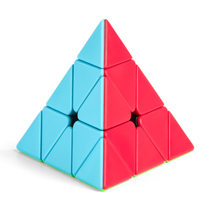 Cubo Mágico Piramidal 3x3, SpeedCube Suave sin Adhesivos, Rompecabezas Educativo para Niños - Product Image 2