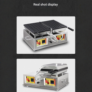 High-Performance Commercial 1550W Electric <strong>Cake</strong> Tartlet <strong>Maker</strong> and Waffle Machine with Adjustable Degree Temperature Control - Product Image 3